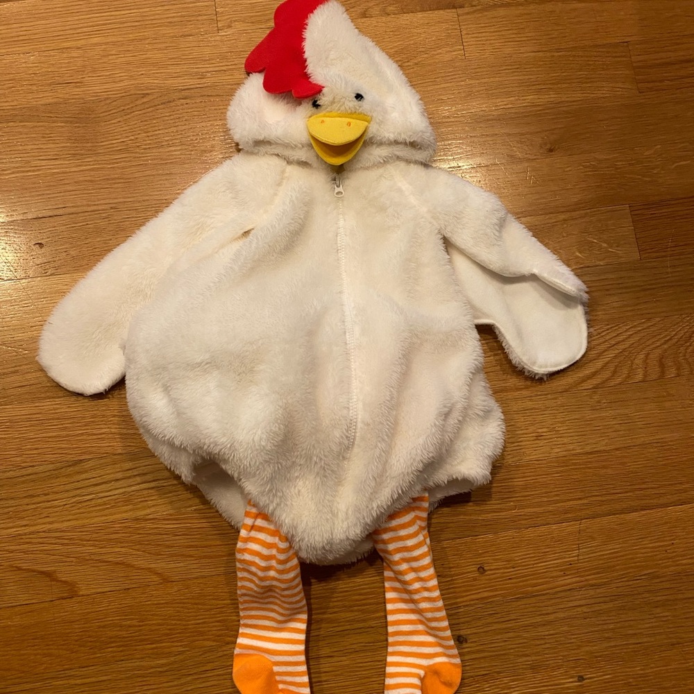 Baby 3-6 Chicken costume halloween